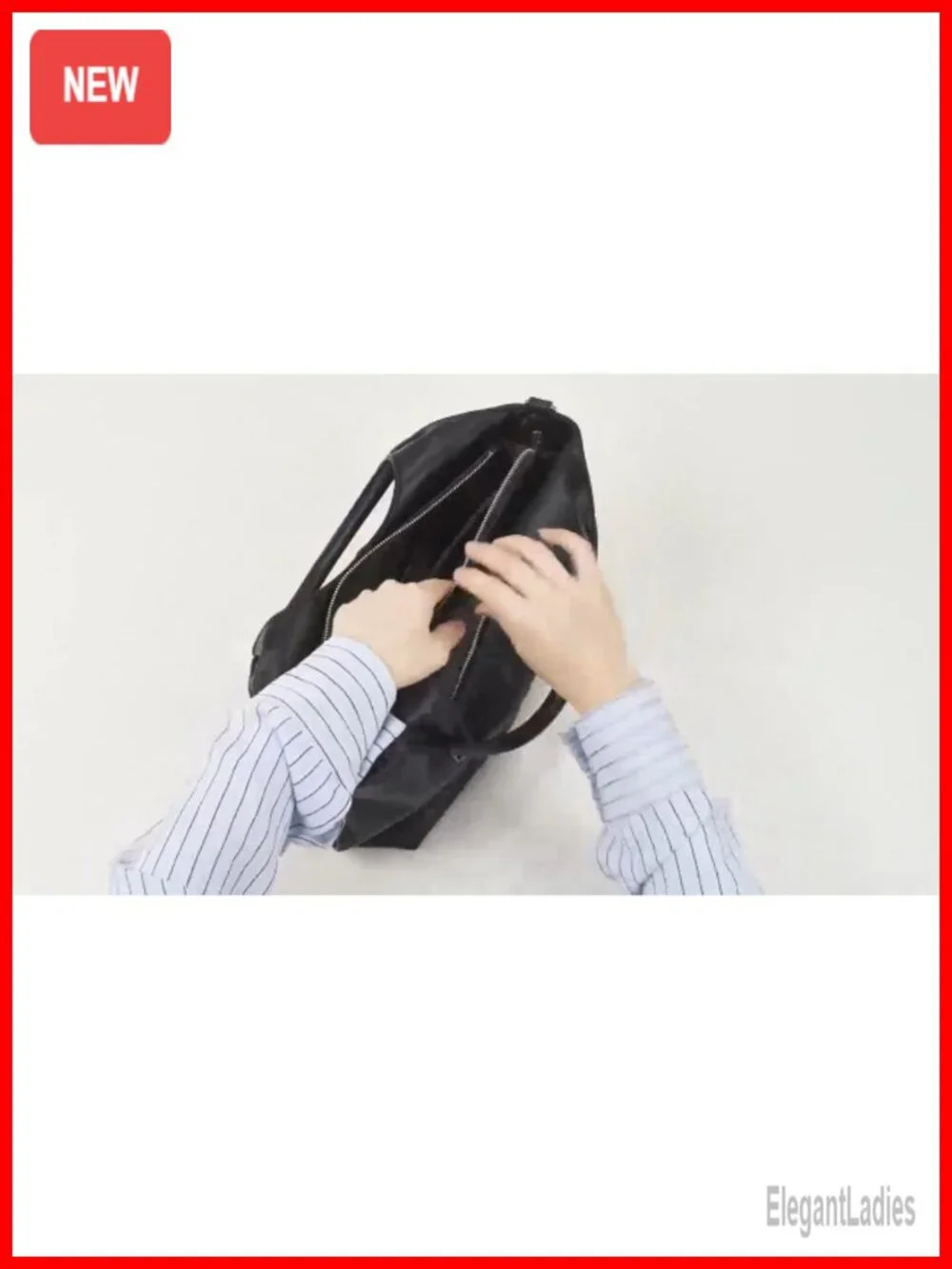 Vegan Leather Satchel Handbag for Women with Detachable Strap